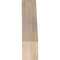 Ekena Millwork 6"W x 20"D x 24"H Balboa Rough Sawn Knee Brace, Douglas Fir BRC06X20X24BOA00RDF - alternate 3